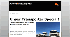 Desktop Screenshot of cc-paul.de